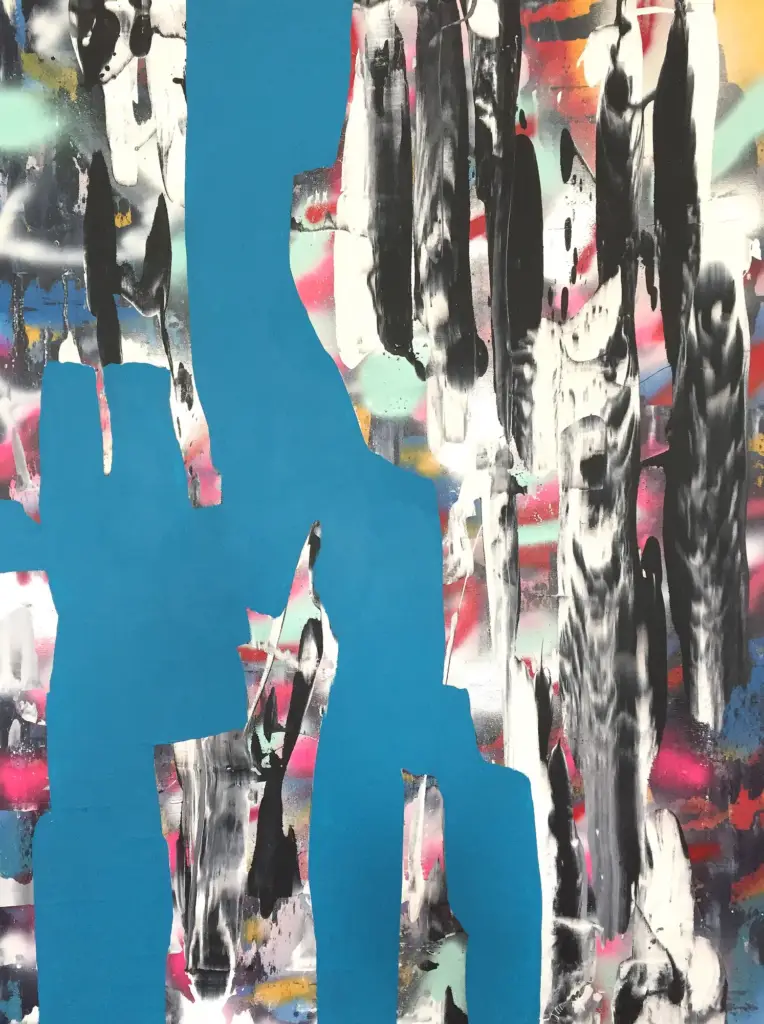 Mangerchine, A step ahead, 36x48, $3,200