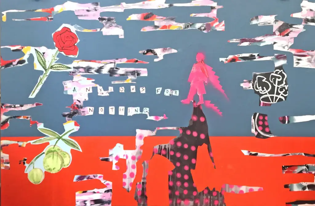 Mangerchine, Anxious for nothing, 48x72, $6,400