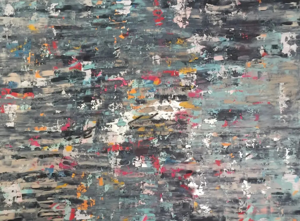 Mangerchine, It Takes More Than Time, 72x96, $12,800