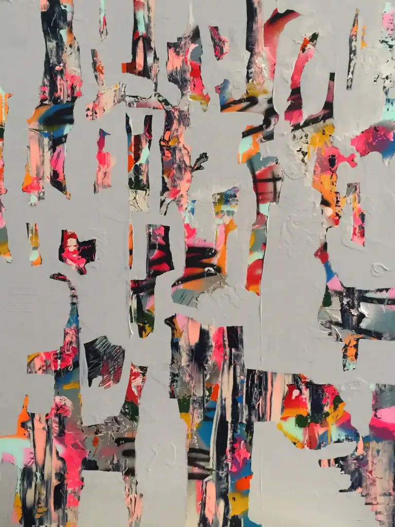 Mangerchine, Listen to Your Heart, 36x48, $3,200