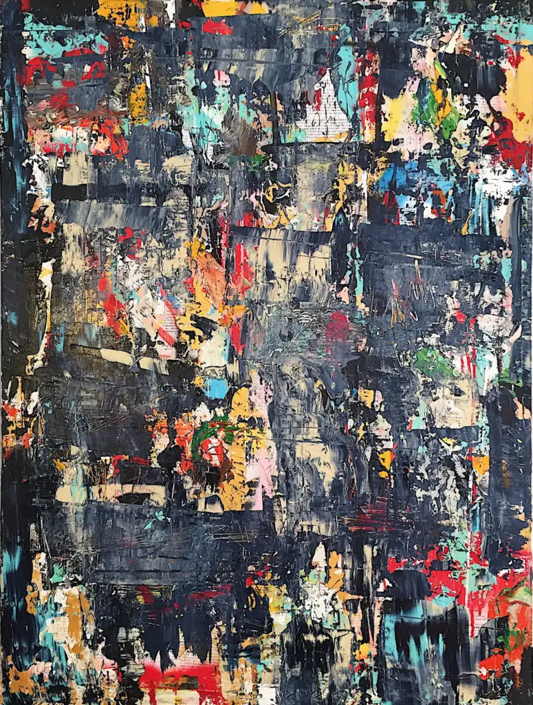 Mangerchine, The Longest Bridge across Water, 36x48, $3,200