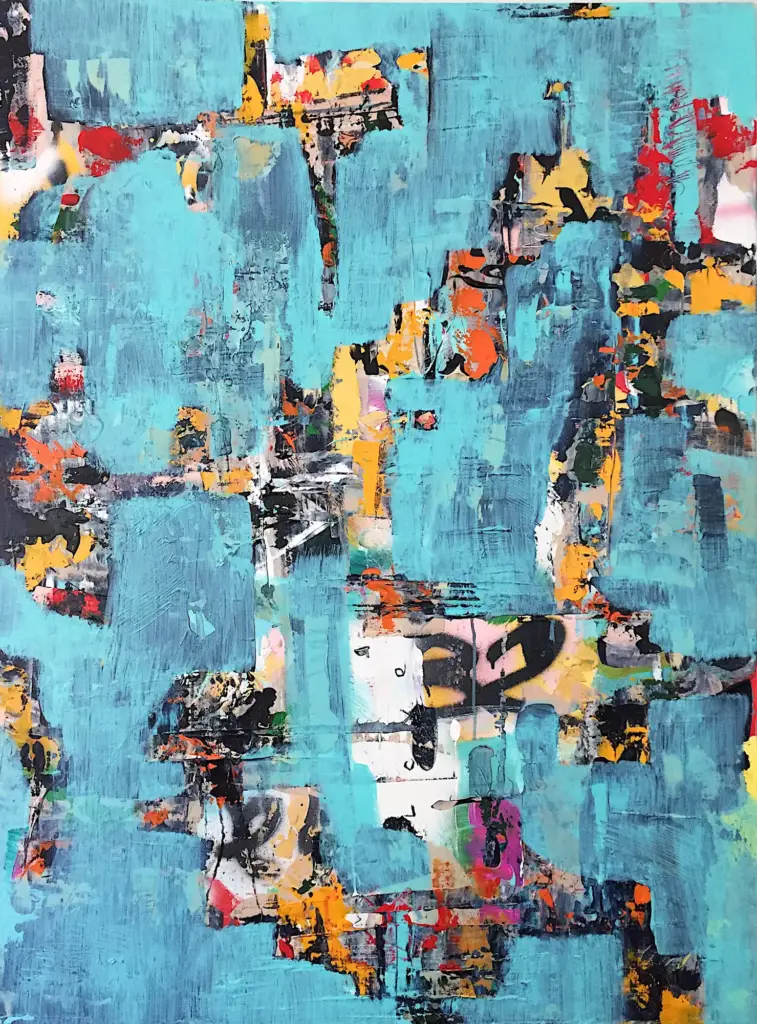 Mangerchine, You are Free, 36x48, $3,200