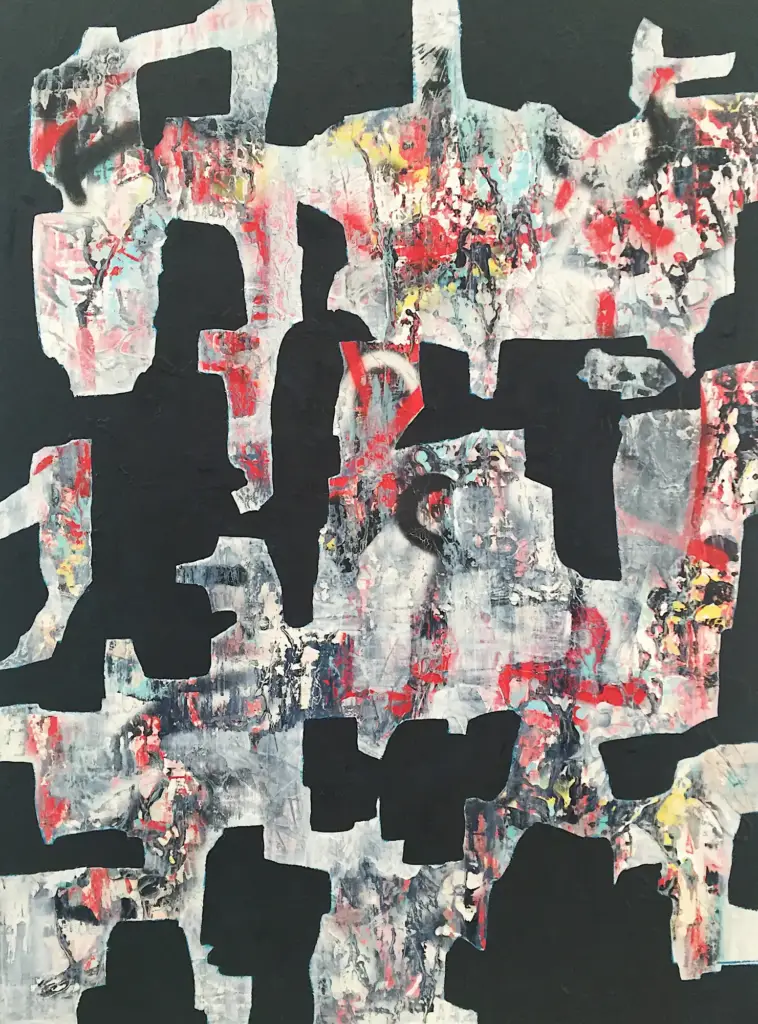 SOLD Mangerchine, So many stories to tell, 36x48, $3,200