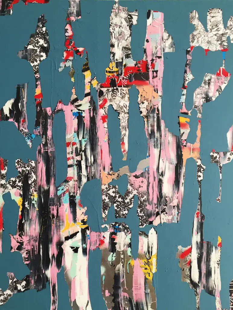 SOLD Mangerchine, Trust Your Heart, 36x48, $3,200