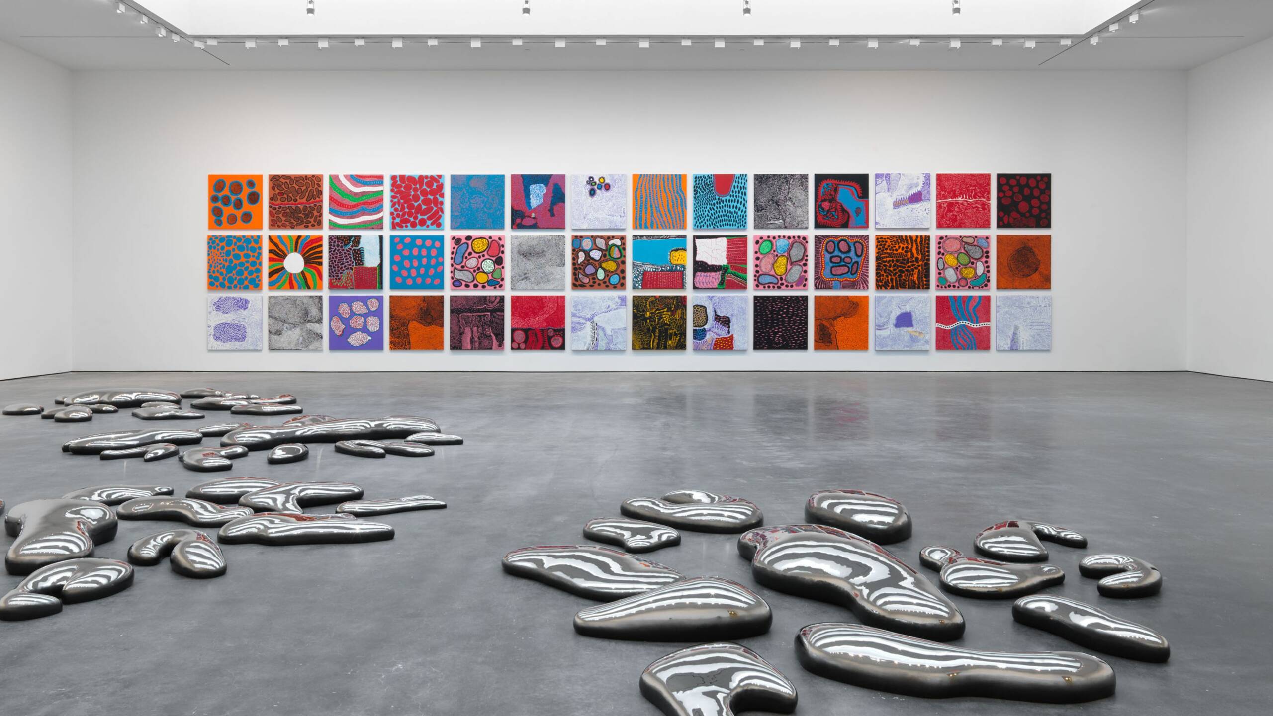 Installation view of Yayoi Kusama's 'Every Day I Pray for Love.'