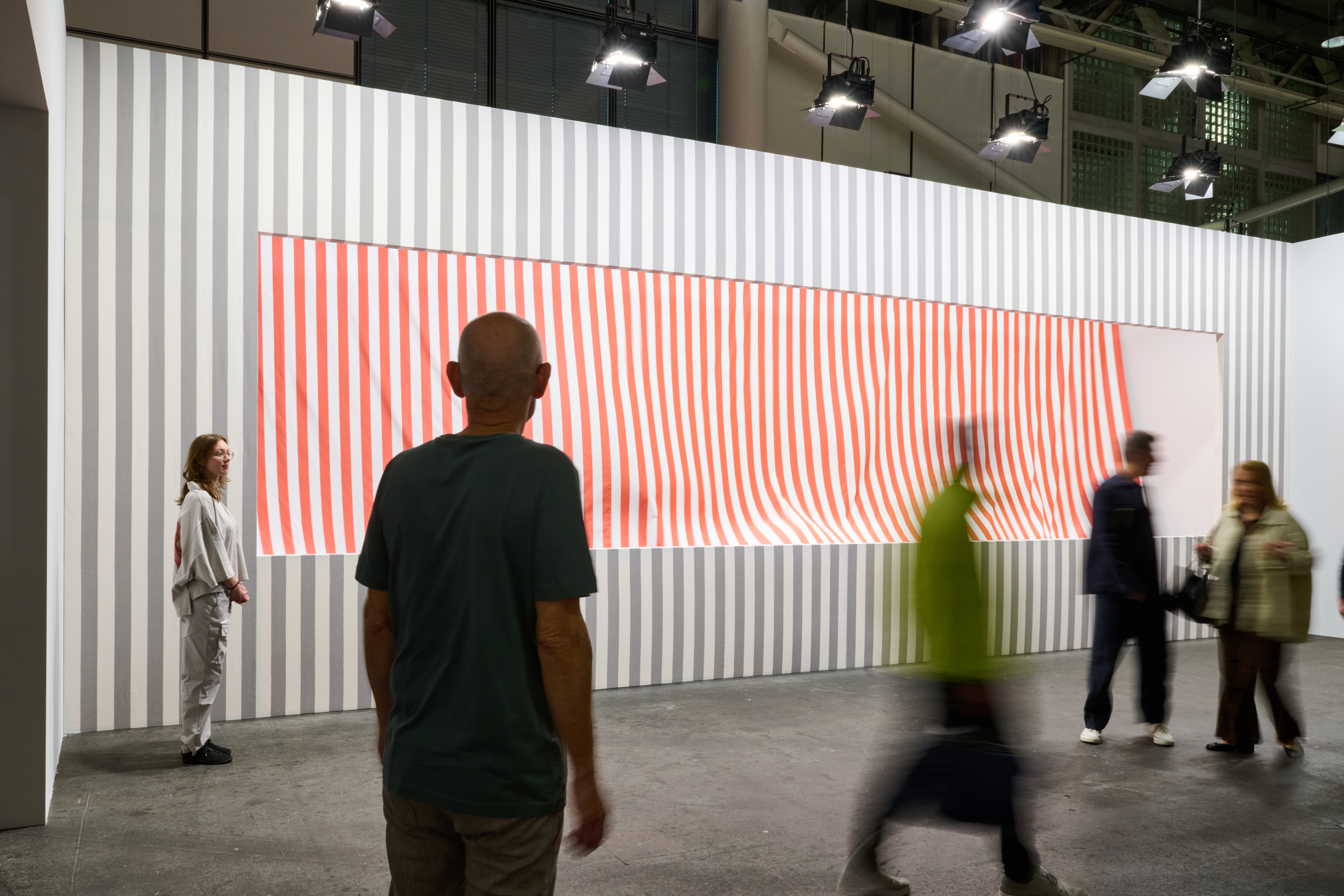 Unlimited Sector of Basel 2025 Daniel Buren Galleria Continua